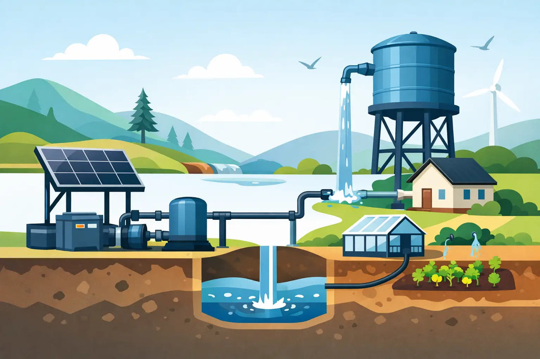 Off Grid Water Pump System Explained