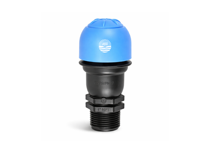 Outback AirGuard AV0025 25mm solar pump vacuum release air valve, accessory for solar water pump systems.
