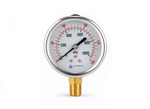 Outback PG1000 63mm liquid filled pressure gauge displaying pressure up to 1000kPa, ideal for solar pump systems.