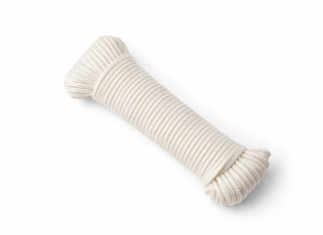 Outback SC0040 4mm nylon safety cable for submersible pumps, shown in a 40m roll with durable construction and flexibility.