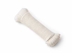 Outback SC0040 4mm nylon safety cable for submersible pumps, shown in a 40m roll with durable construction and flexibility.