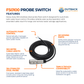 Outback TankMate 100m stainless steel probe tank float switch for water level control in irrigation or water systems.