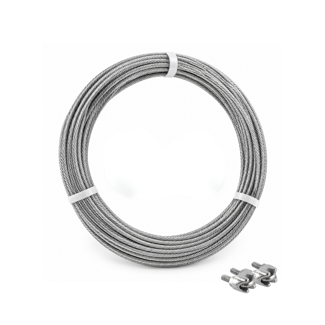 Outback Solar Pumps SafetyLink 3mm stainless steel bore pump safety cable kit
