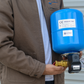 Outback PT0008 25mm 8L pre-charged carbon steel pressure vessel tank for solar pump systems, PN10 accessories.