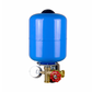 Side view of Outback Solar Pumps AutoMate Solar 25mm constant pressure headworks kit, showcasing its components and setup.