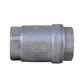 Close-up of Outback CV0025 25mm 304 stainless steel spring check valve, a non-return valve for solar pump accessories.