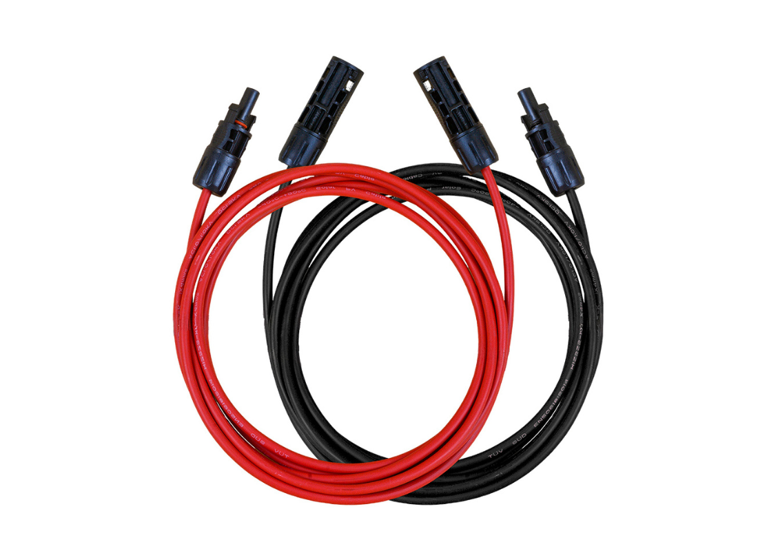 Outback Solar Pumps MC4 4mm² Solar Panel Connector Cable Set with 3m cable for solar panel connections and accessories.