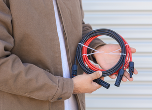 Outback Solar Pumps MC4 4mm² Solar Panel Connector Cable Set, 3-meter length, for connecting solar panels and systems