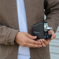 Outback PS2540 normally open reverse-acting pressure switch for solar pumps, showing the device with connection ports and pressure adjustment knob.