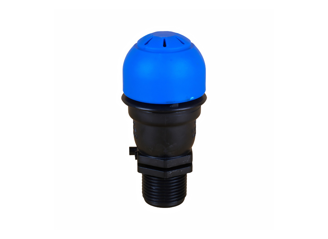 Outback AirGuard AV0025 25mm solar pump vacuum release air valve for solar irrigation systems, made by Outback Solar Pumps.